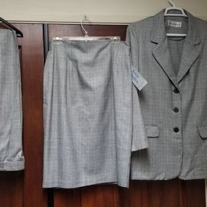 Norton McNaughton NWT Skirt, Slacks & Blazer Black